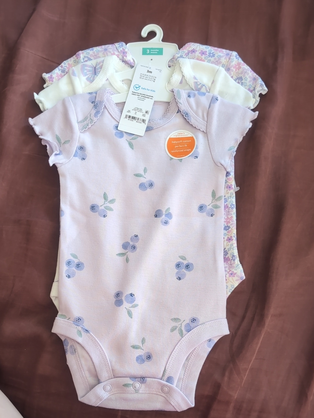 Carters 3 Pack Onesies